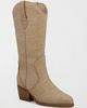 MIA Shoes MIA Shoes MIA Limited Edition Jenah Woven Raffia Cowboy Boot in Natural, Women's at Urban Outfitters - 2