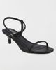 MIA Shoes MIA Shoes MIA Meleani Strappy Kitten Heel Sandal in Black, Women's at Urban Outfitters - 2
