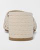 MIA Shoes MIA Shoes MIA Sahar Woven Block Heel Sandal in Bone, Women's at Urban Outfitters - 3