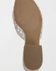 MIA Shoes MIA Shoes MIA Sahar Woven Block Heel Sandal in Bone, Women's at Urban Outfitters - 5