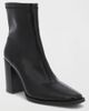 MIA Shoes MIA Shoes MIA Sidonie Block Heel Bootie in Black, Women's at Urban Outfitters - 2
