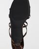 MIA Shoes MIA Shoes MIA Sonja Leopard Bow Heeled Sandal in Tortoise, Women's at Urban Outfitters - 5