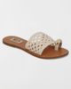 MIA Shoes MIA Shoes MIA Tiva Woven Toe Ring Sandal in Bone, Women's at Urban Outfitters - 2