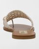 MIA Shoes MIA Shoes MIA Tiva Woven Toe Ring Sandal in Bone, Women's at Urban Outfitters - 3
