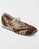 MIA Shoes MIA Shoes MIA Via Pony Hair Mary Jane Sneaker in Brown, Women's at Urban Outfitters - 2