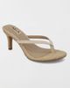 MIA Shoes MIA Shoes MIA Zania Thong Kitten Heel in Bone, Women's at Urban Outfitters - 2