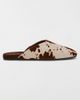 MIA Shoes MIA Shoes MIA Ziva Suede Slide Mule in Brown Cow Print, Women's at Urban Outfitters - 1