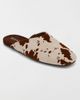 MIA Shoes MIA Shoes MIA Ziva Suede Slide Mule in Brown Cow Print, Women's at Urban Outfitters - 2