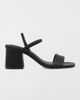 MIA Shoes MIA Shoes Zissy Slingback Block Heel in Black, Women's at Urban Outfitters - 1