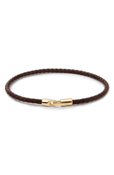 Miansai Miansai Cruz Leather Bracelet