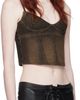 Miaou Miaou Brown Kiko Denim Tank Top - 2