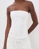 Miaou Miaou Libra Corset White Embroidered Eyelet - 2
