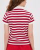 Miaou Miaou Lou Polo Top Warped Stripe - 3