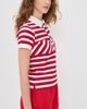 Miaou Miaou Lou Polo Top Warped Stripe - 4