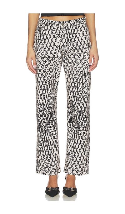 Miaou Miaou Printed Boyfriend Pant