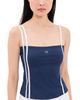 Miaou Miaou Roxy Serena Tank Navy - 1