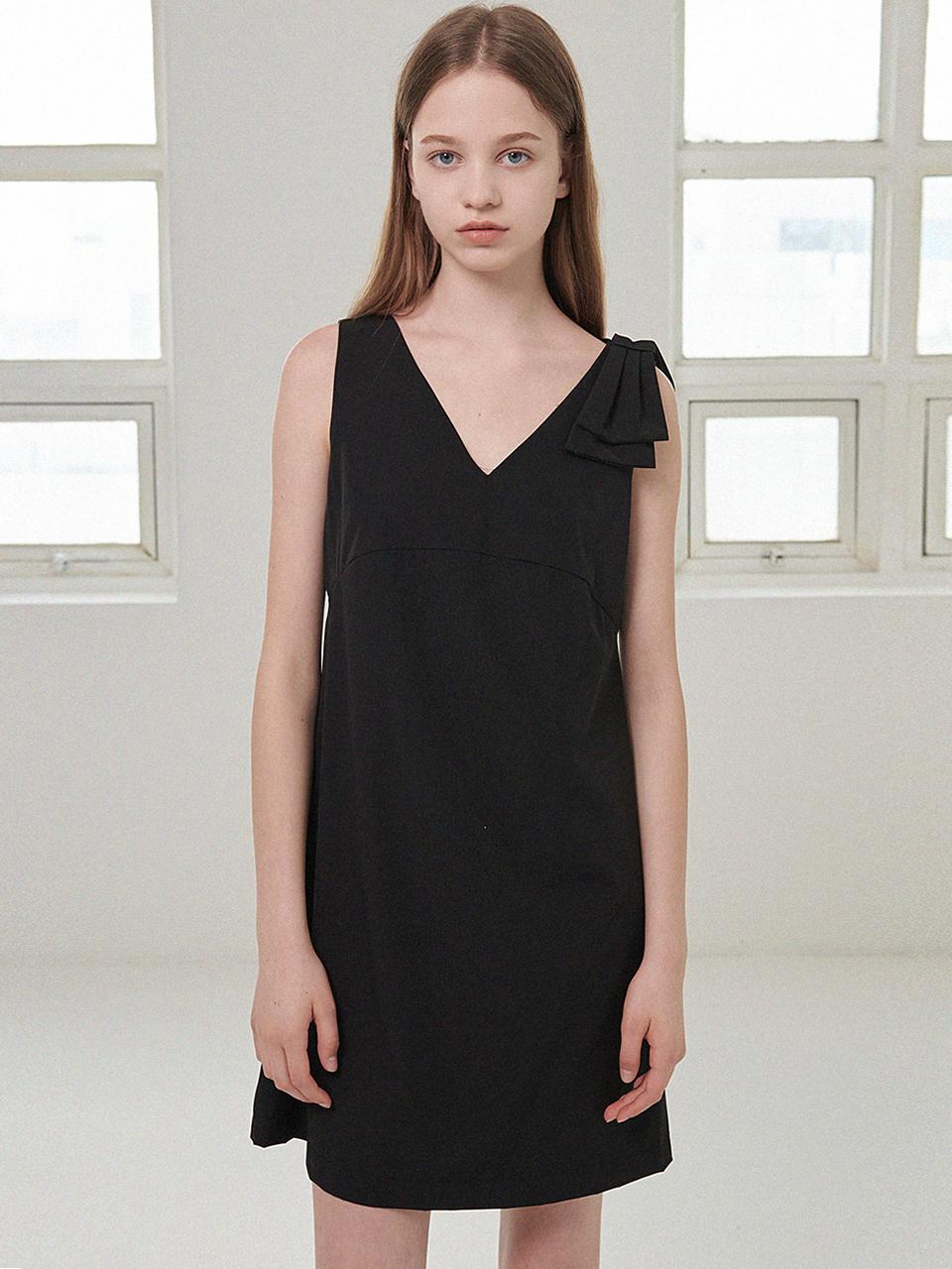 MICANE Charming Ribbon Mini Dress