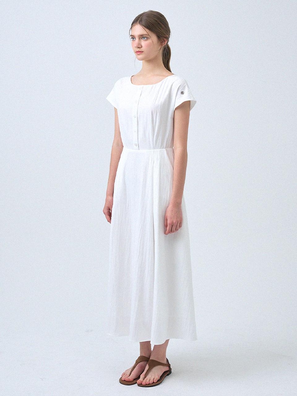 MICANE Linnea Cap Sleeve Long Dress