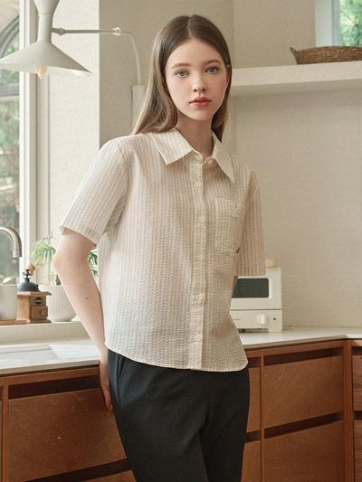 MICANE Salad Day Stripe Shirt