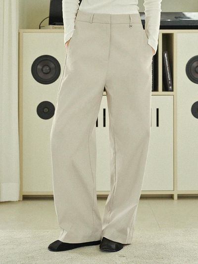 MICANE Tidy straight fit long slacks