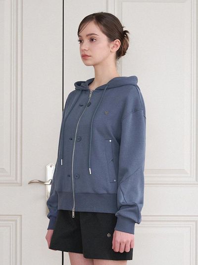 MICANE Two-Way Hooded Dima Zip-up Jacket