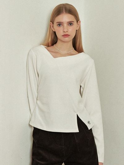 MICANE Winning Line Slit T-shirt