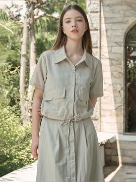 MICANE Zephyr M Point Blouse & Long Skirt Set Up