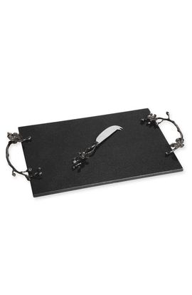 Michael Aram Michael Aram 'Black Orchid' Cheese Board & Knife Set