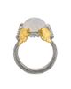Michael Aram Women's Butterfly Ginkgo 18K Gold, Sterling Silver, Moonstone & Diamond Ring - 2