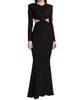 Michael Costello Collection Women's Ella Cut-Out Jersey Maxi Dress - 3