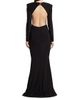 Michael Costello Collection Women's Ella Cut-Out Jersey Maxi Dress - 5