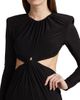 Michael Costello Collection Women's Ella Cut-Out Jersey Maxi Dress - 6