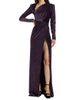 Michael Costello Collection Women's Mila Paillette Velvet Gown - 2
