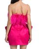 Michael Costello Collection Women's Paula Feather-Trimmed Minidress - 5