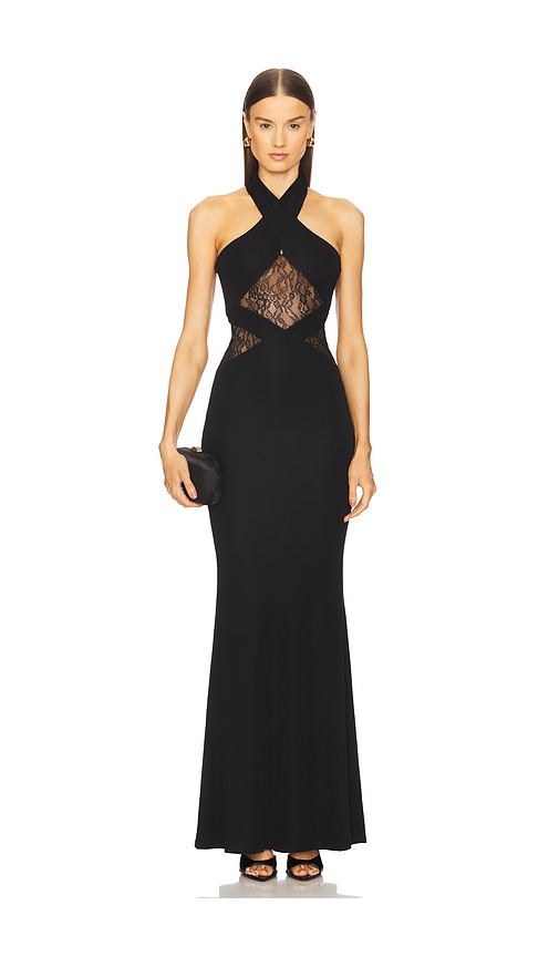 michael costello lace dress Nicole