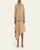Michael Kors Collection Asymmetric Wool Midi Skirt - 2