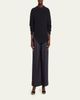 Michael Kors Collection Cashmere Bias-Hem Crewneck Sweater - 2