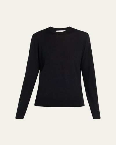 Michael Kors Collection Crewneck Wool-Blend Sweater
