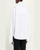 Michael Kors Collection Crystal-Cufflink Frayed Cotton Button-Down Shirt - 3