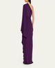 Michael Kors Collection Draped One-Shoulder Column Gown - 3