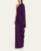 Michael Kors Collection Draped One-Shoulder Column Gown - 4