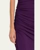 Michael Kors Collection Draped One-Shoulder Column Gown - 5