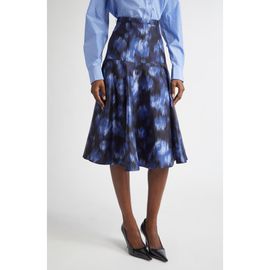 Michael Kors Collection Michael Kors Collection Abstract Floral Print Dance Skirt