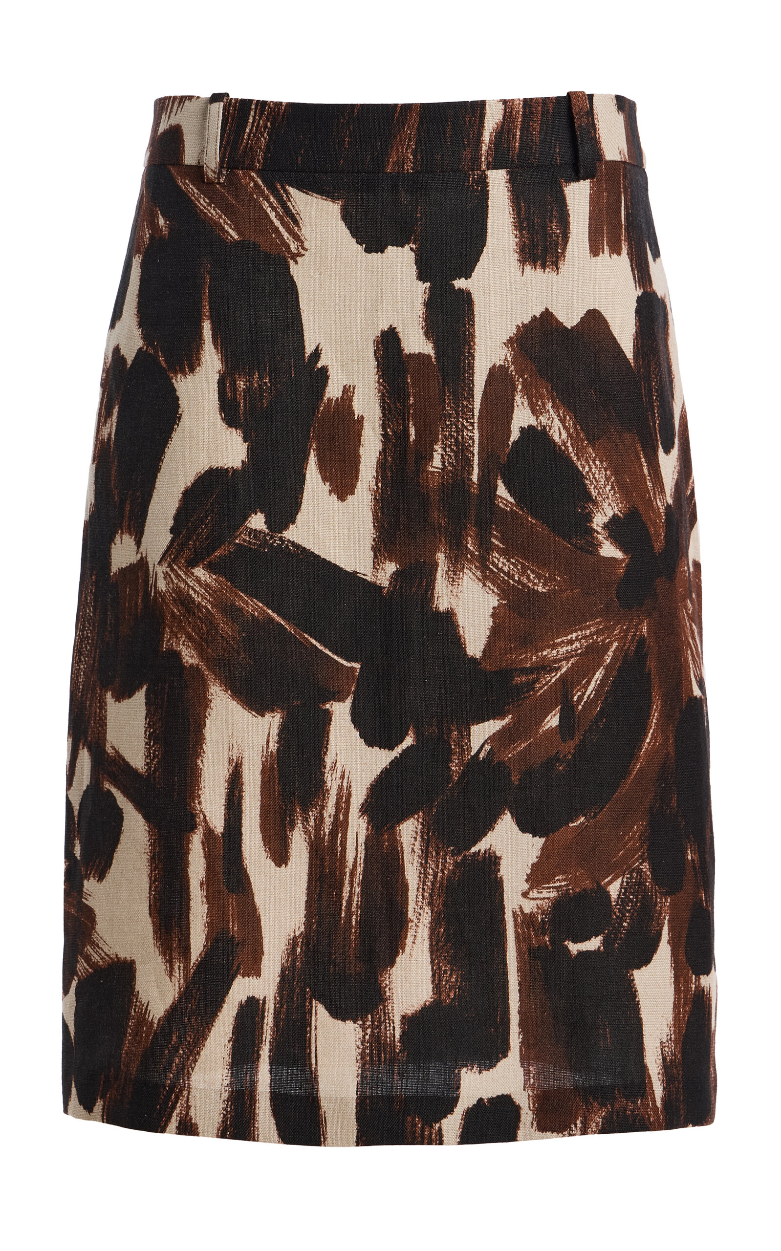Michael Kors Collection Michael Kors Collection ALine Cotton KneeLength Skirt