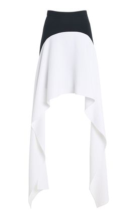 Michael Kors Collection Michael Kors Collection Cascade Jersey Mini Skirt