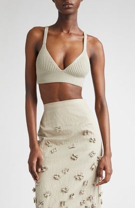 Michael Kors Collection Michael Kors Collection Cashmere Rib Bra