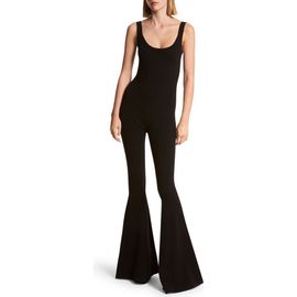 Michael Kors Collection Michael Kors Collection Flare Leg Cashmere Blend Jumpsuit