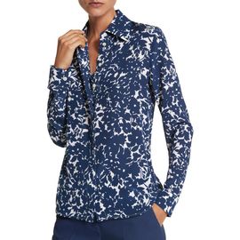 Michael Kors Collection Michael Kors Collection Hansen Floral Organic Silk Crêpe de Chine Shirt