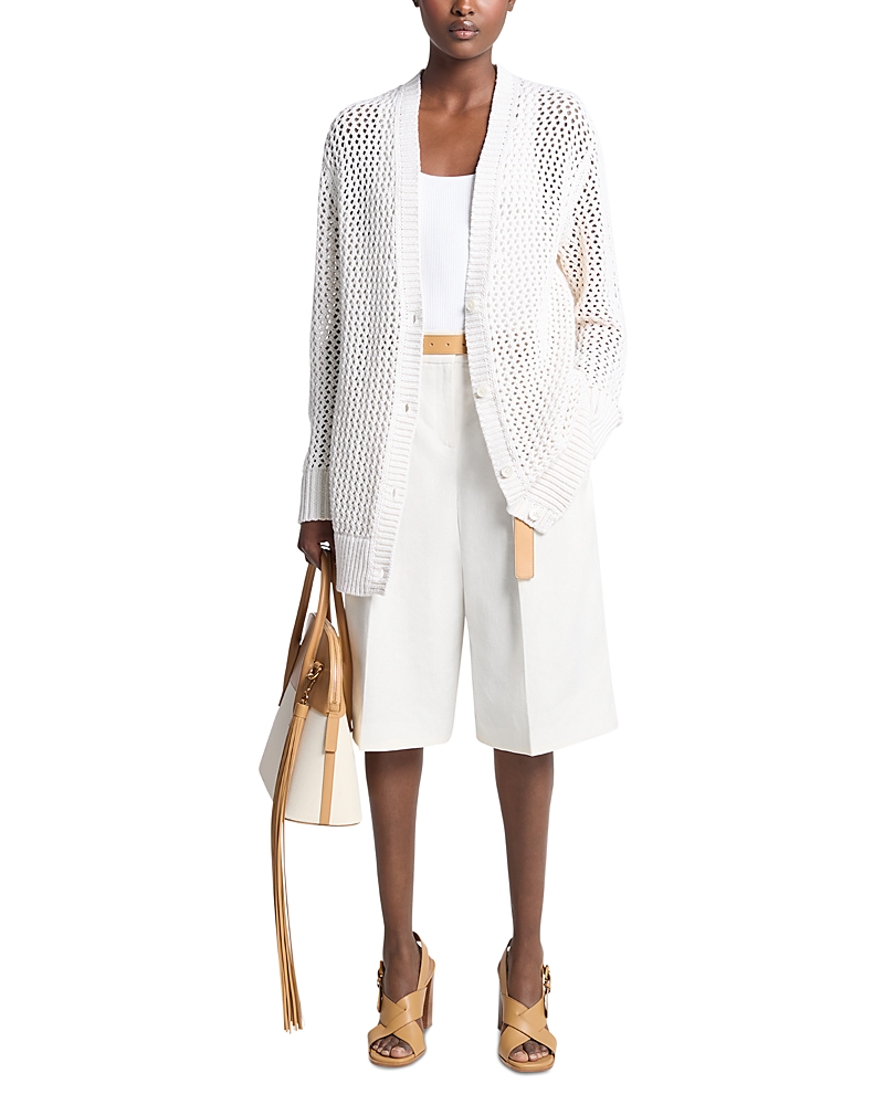 Michael Kors Collection Michael Kors Collection Open Knit Cardigan