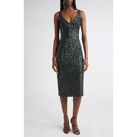 Michael Kors Collection Michael Kors Collection Sequin Embellished Sheath Dress